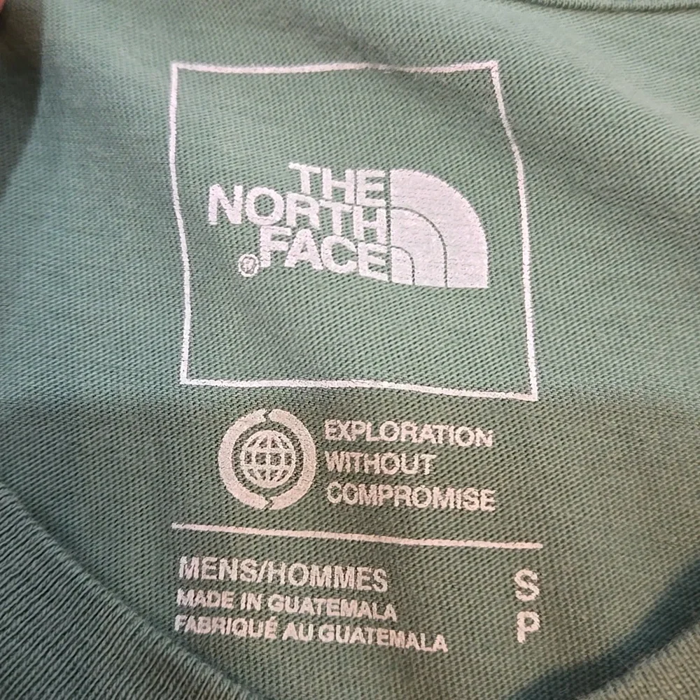 The North Face Sage Green Logo Tee | Size Small | EUC
